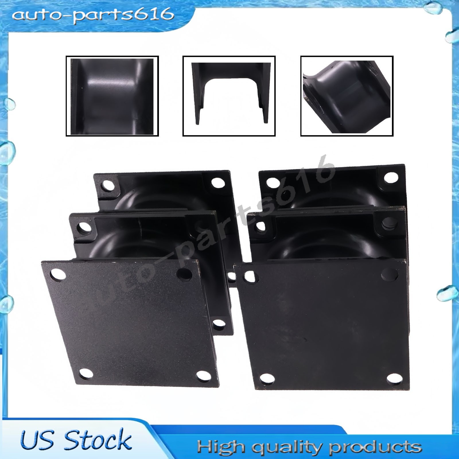 4X Fits Stanley Hydraulic HS6000 HS6019 HS6100 HS8000 HS11000 Rubber Shock Mount