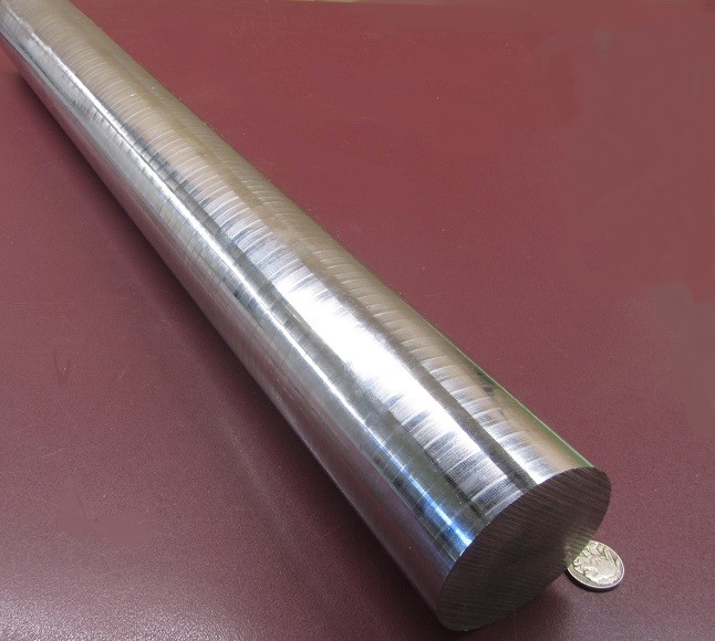4140/4142 Alloy Steel Rod, 2 5/8″ Diameter +/-.007″ x 3 Ft Length