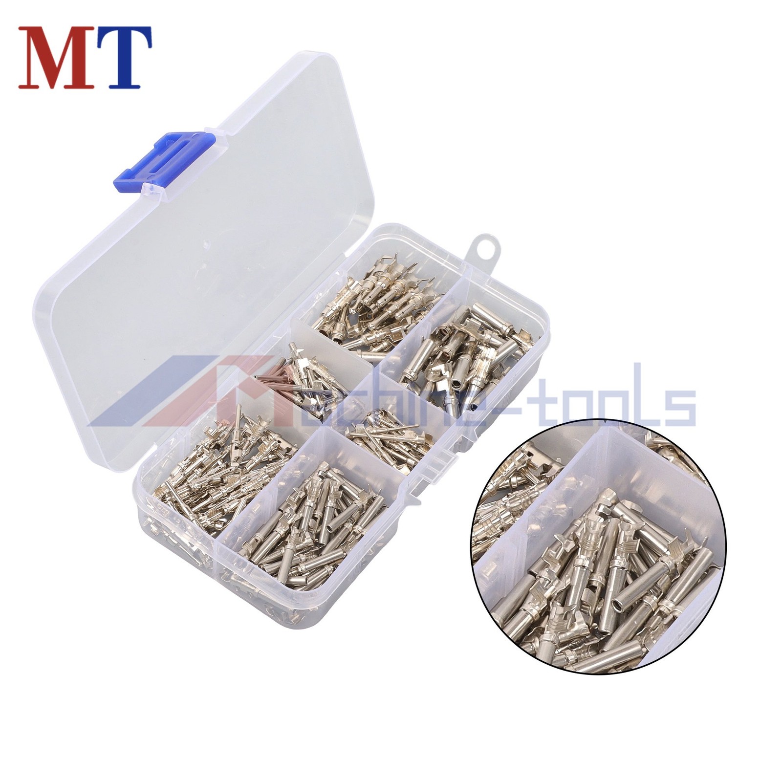 180PCS Connector Pins and Sockets Sizes 12/16/20 12-22 AWG for DTP DT DTM Series