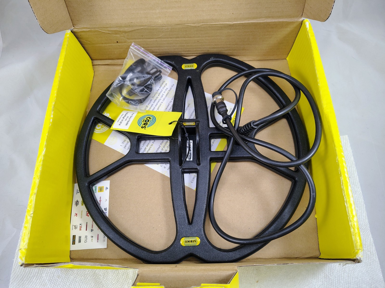 CORS Metal Detector COIL for FISHER F5, Gold Bug, F11, F22, F44 NEW OLD STOCK