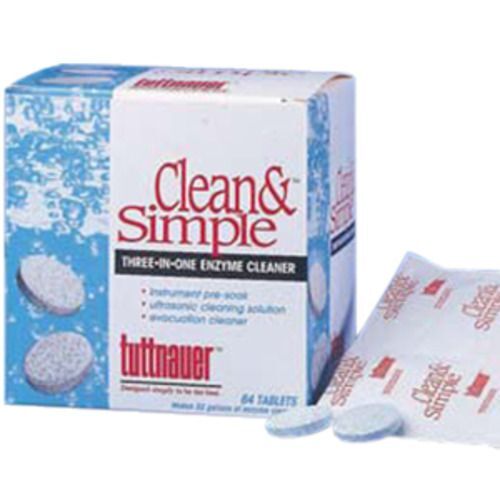Clean & Simple Ultrasonic/Enzymatic Tablet Solution