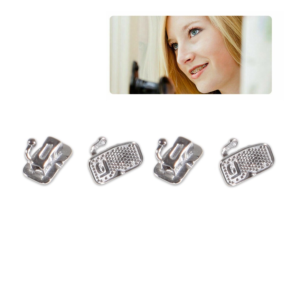 200pcs Dental Orthodontic Buccal Tubes Monoblock Roth 022 1st Molar Bondable OR