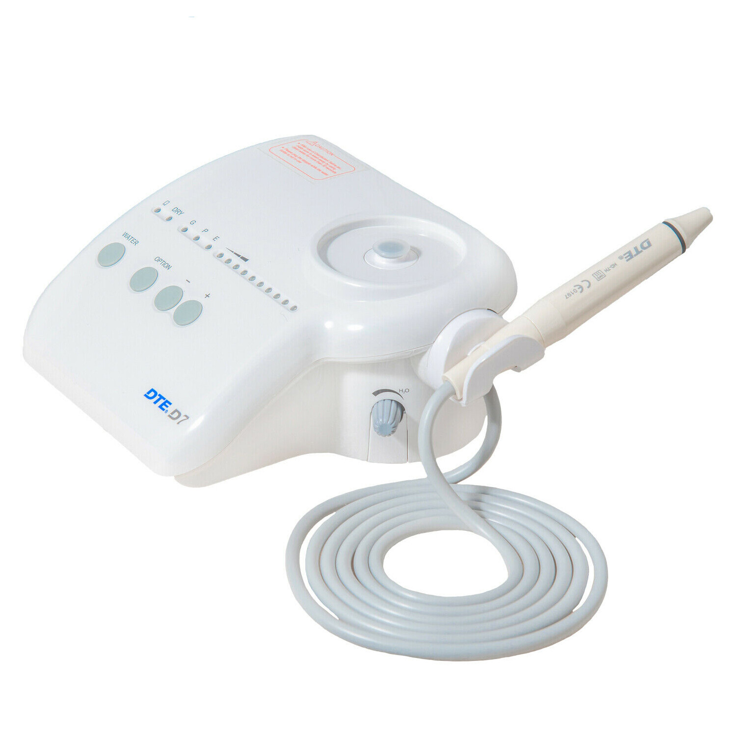 Woodpecker DTE D7 Dental Ultrasonic Piezo Scaler HD-7H Handpiece With 8 Tips