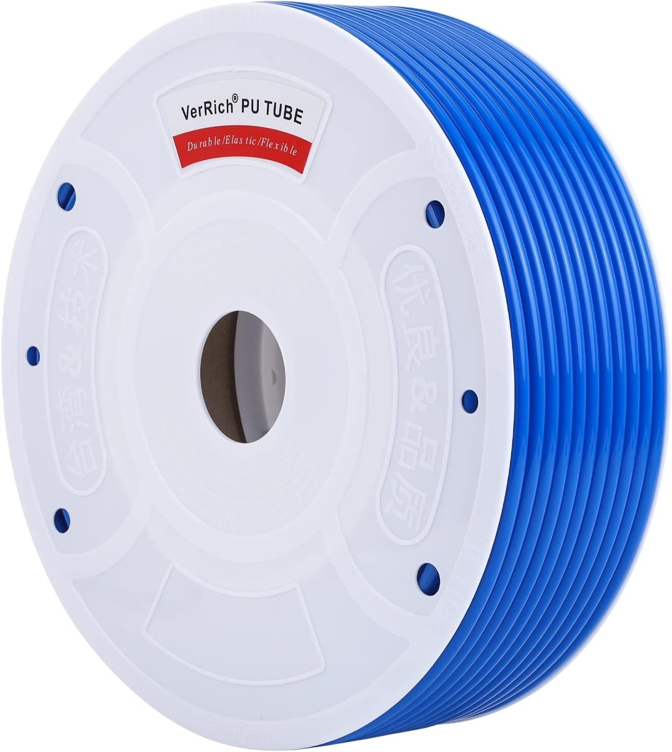 Versatile 262 FT Blue PU Hose – 8mm OD x 5mm ID for Air Compressor Applications
