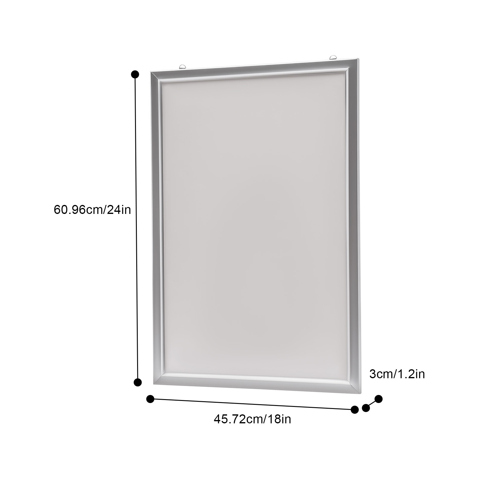 24×36″ / 18×24″ LED Backlit Movie Poster Art Picture Frame Light Box Wall Mount