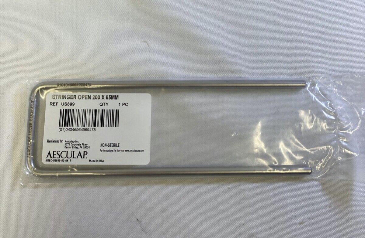 Aesculap US899 Open Ended Instrument Stringer 200mm x 65mm General Surgery