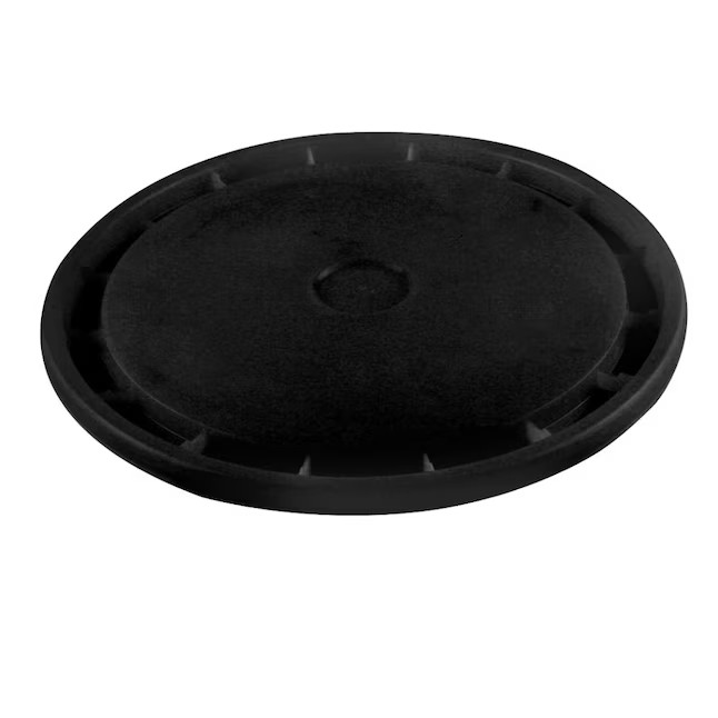 Leaktite 5-gallon Black Plastic Bucket lid