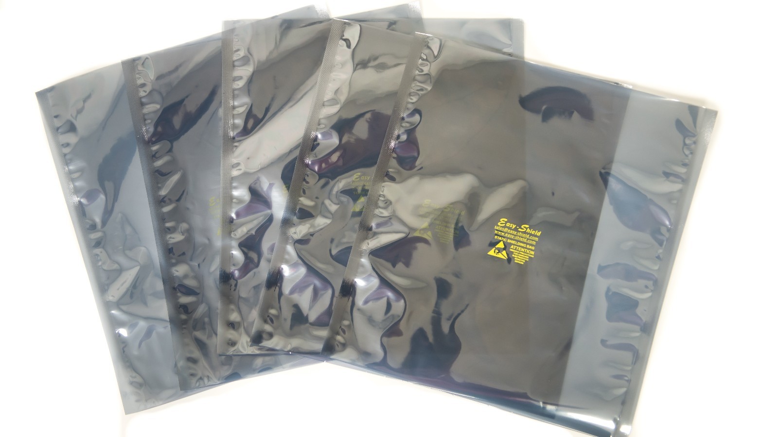 1000 ESD Anti-Static Shielding Bags,Metal In, 4″x6″,Open-Top,3.1 mils