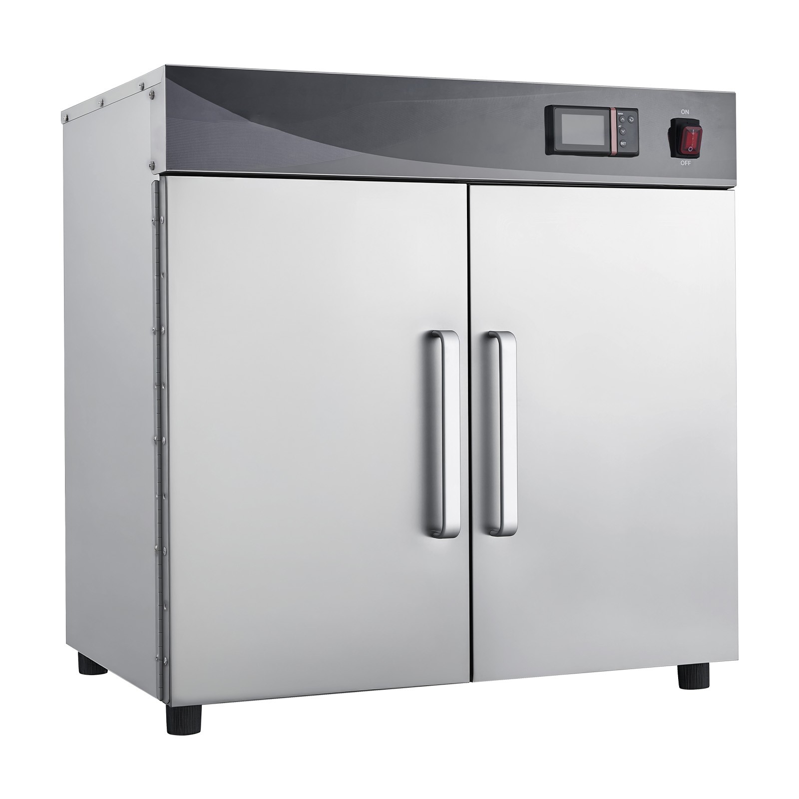 Uimoso 4 Tiers Hot Box Food Warmer Electric Food Warmer Cabinet and Dual Doors