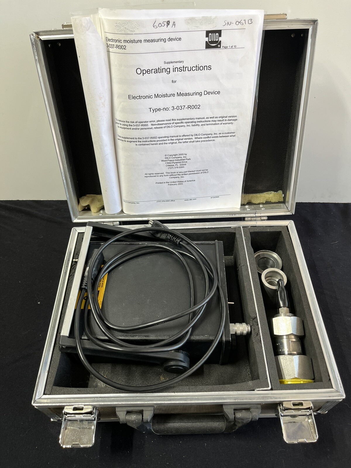 DILO Moisture Analyzer 3-037-R002 2005