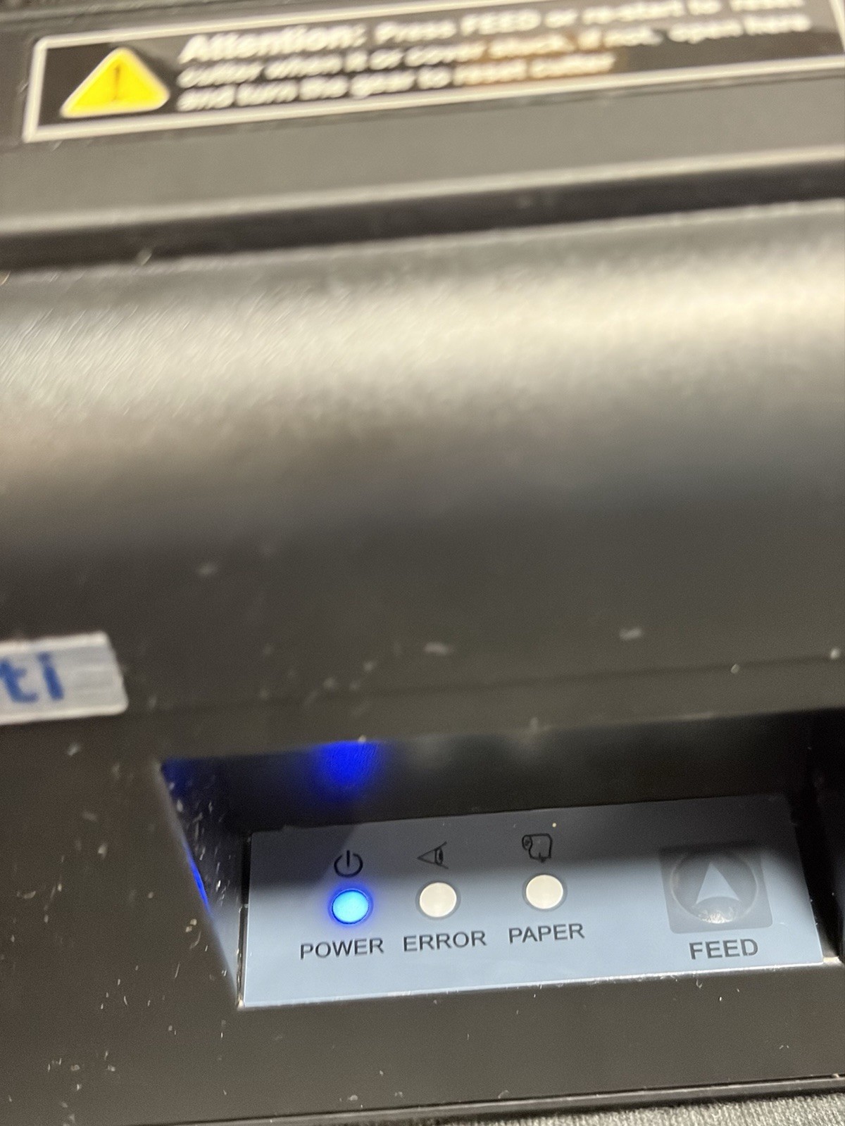 Vretti V330M Thermal Receipt printer Tested Works, Missing Power Supply READ