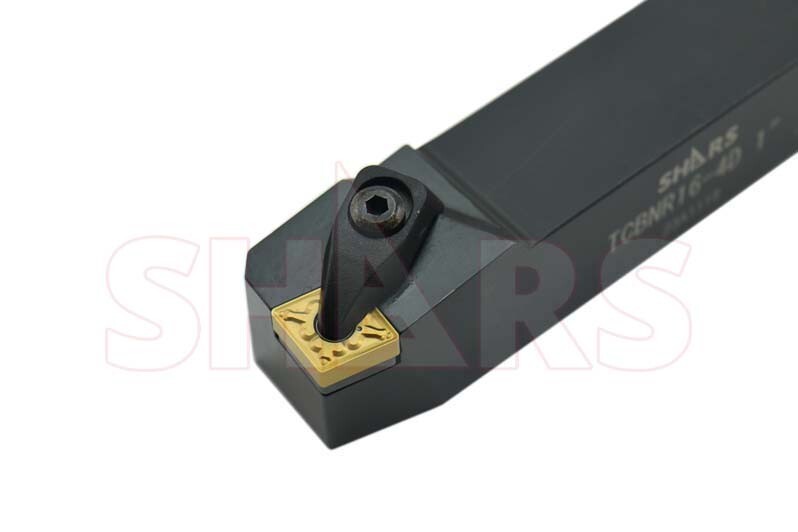 SHARS 1″ Right Hand TCBN T-Type Clamping Tri-Lock Tool Holder CNMG NEW P]