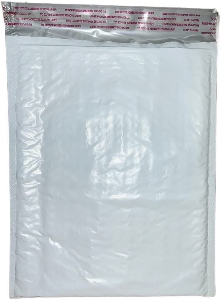 50 #2 8.5×12 Poly Bubble Padded Envelopes Mailers Shipping Case 8.5″x12″