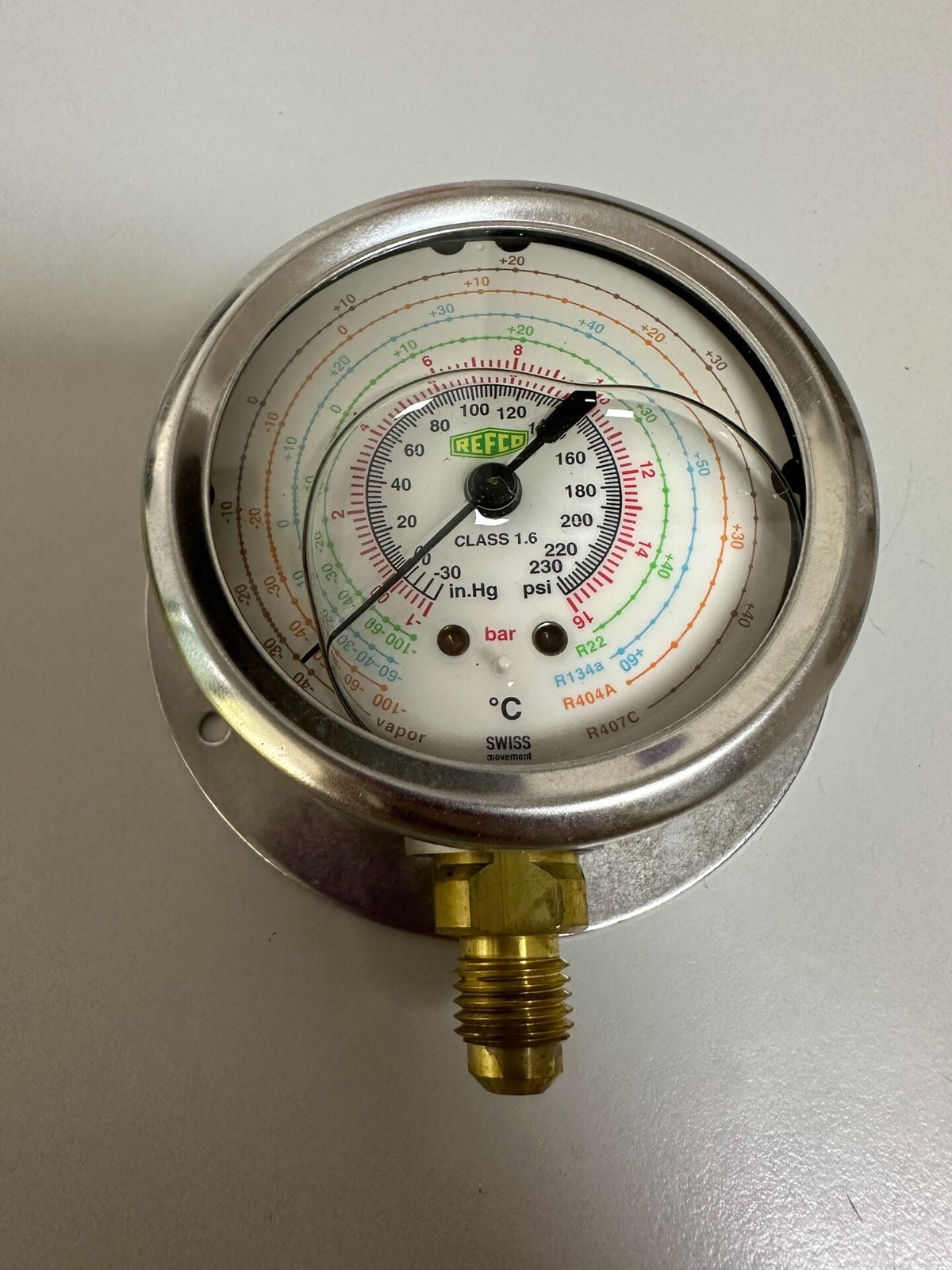 one Refco Oil Pressure Gauge