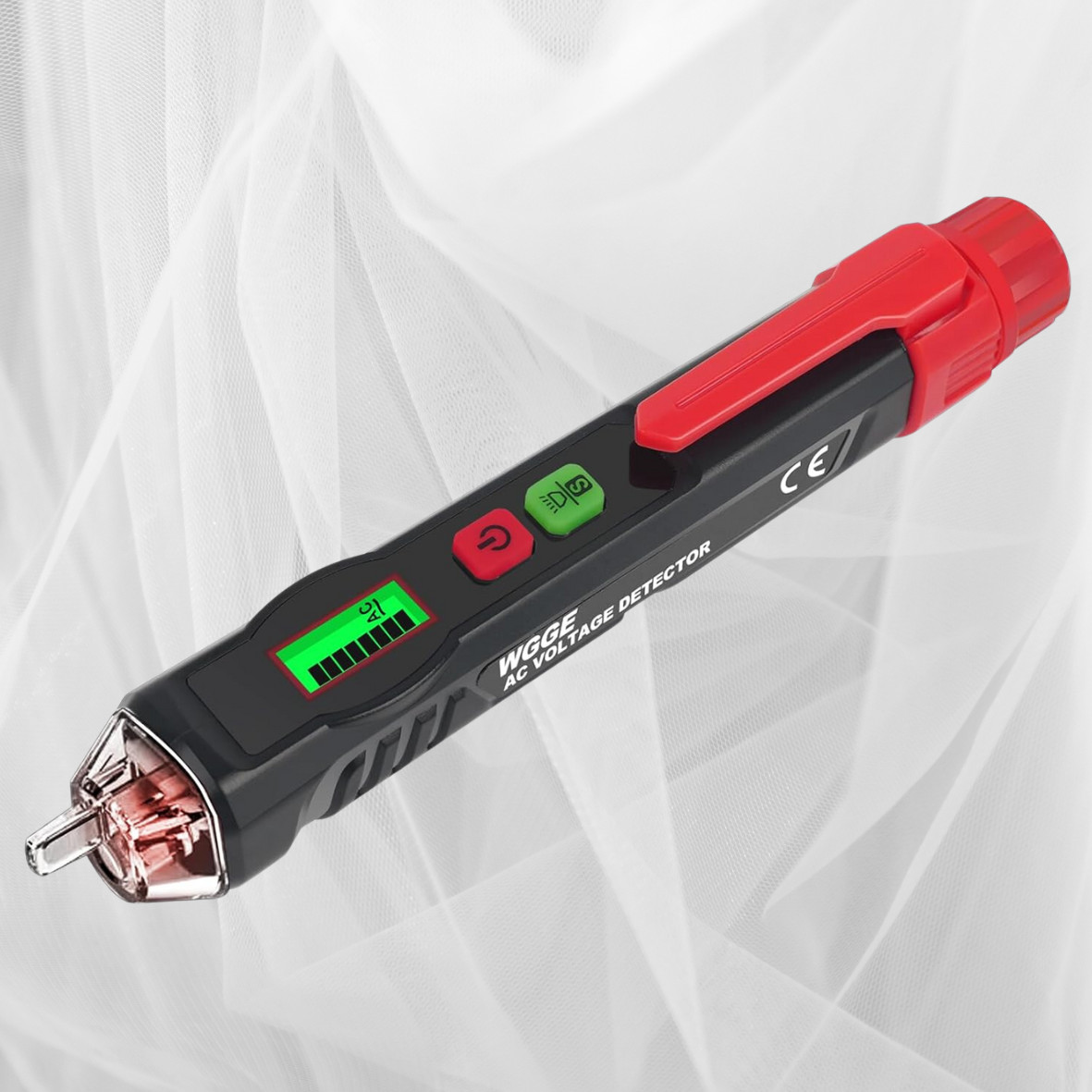 Voltage Electric Tester Volt Detector Test Pen AC DC Non-Contact Sensor 12-1000V