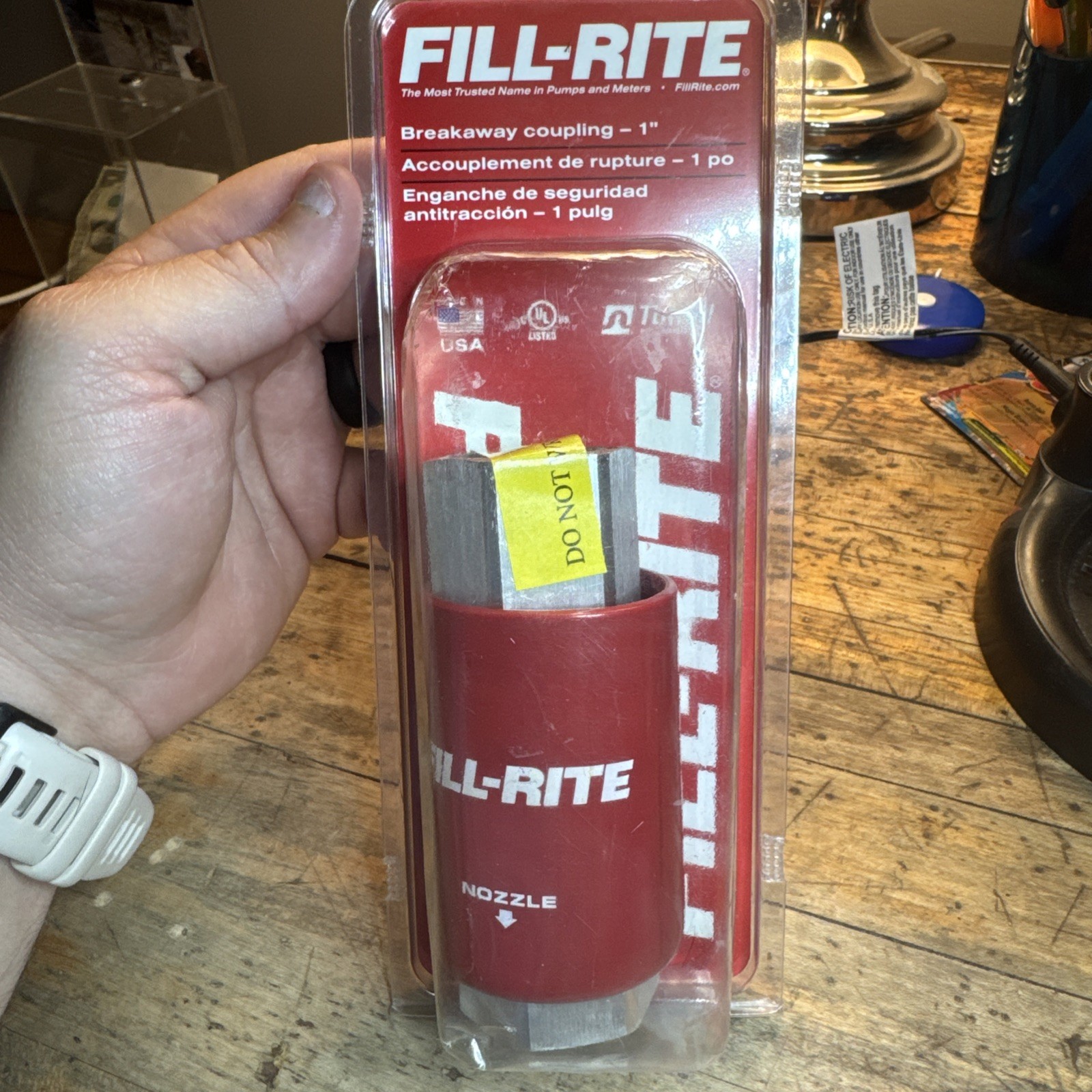 Fill-Rite 48YA74 (B100F475) Female Breakaway Non-Reconnectable 1” Coupling