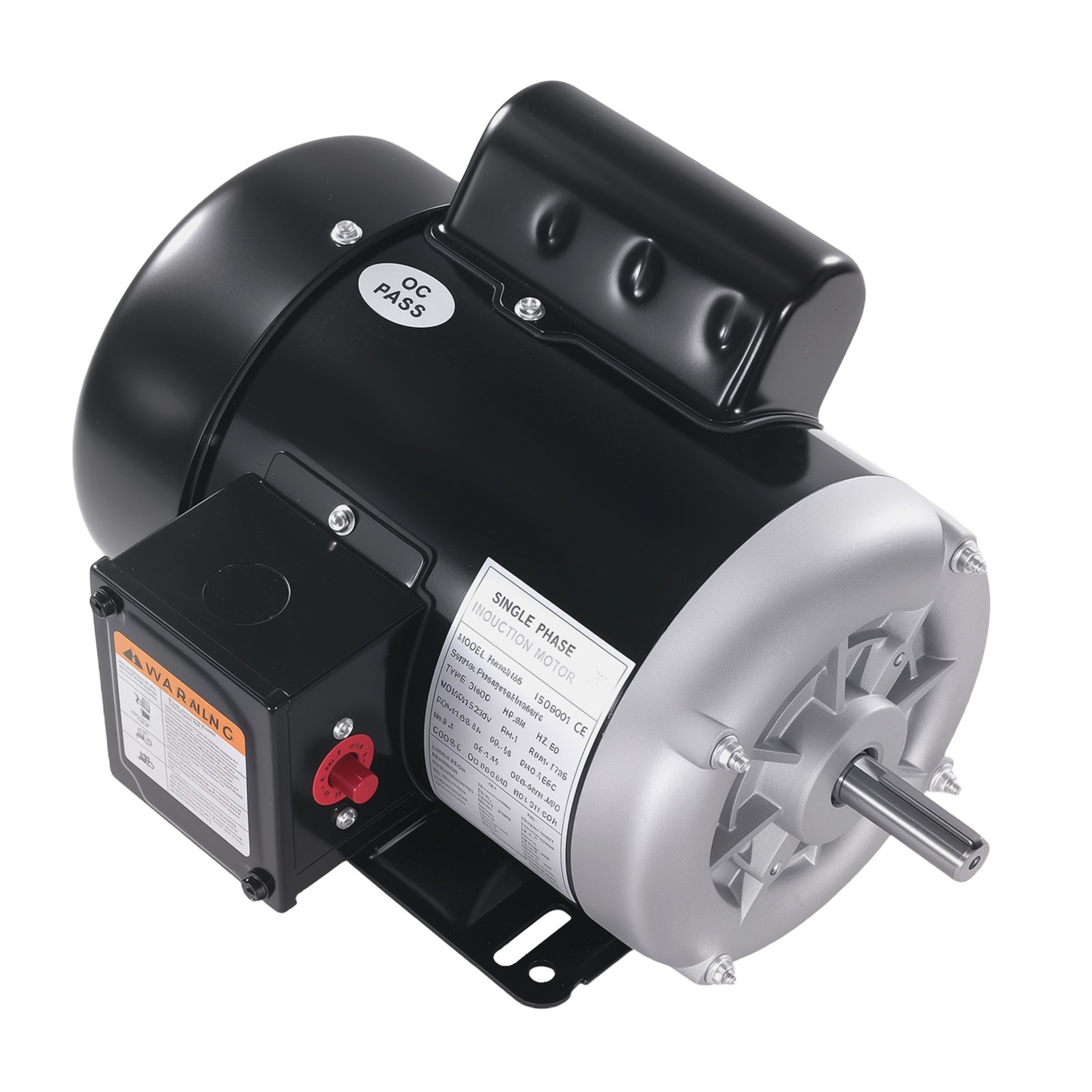 3/4 HP Electric Motor 1725RPM AC115/230V 56 Frame 5/8″ Keyed Shaft Single Phase
