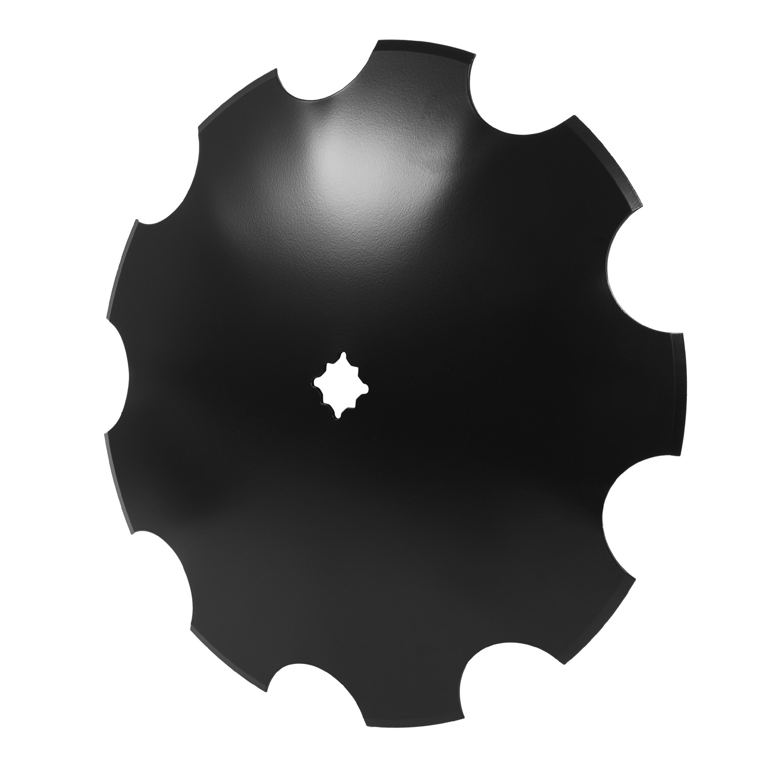 18″ Disc Harrow Blade 3.5mm 9-Gauge Notched For 1″/ 1-1/8″ Square Axle HeavyDuty