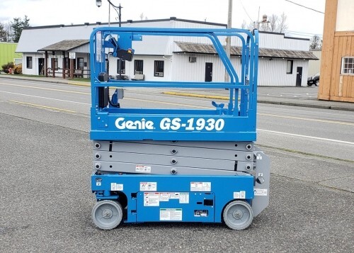 Genie GS-1930 Scissor Lift QUICK REACH Decals set stickers Electric Drive