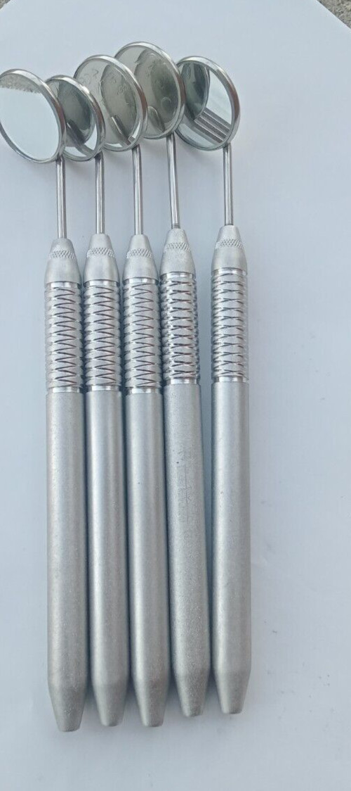 German X5 Dental Mouth Mirror #5 Unique Hollow Handle Dental Instruments Dentist