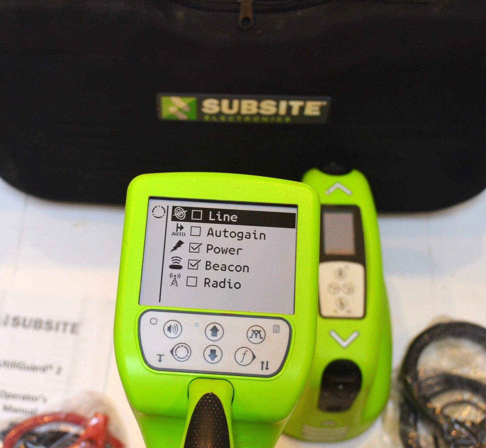 SUBSITE DITCH WITCH UTILIGUARD 2 T5 CABLE PIPE LOCATOR INDUCTION CLAMP 31 FREQ