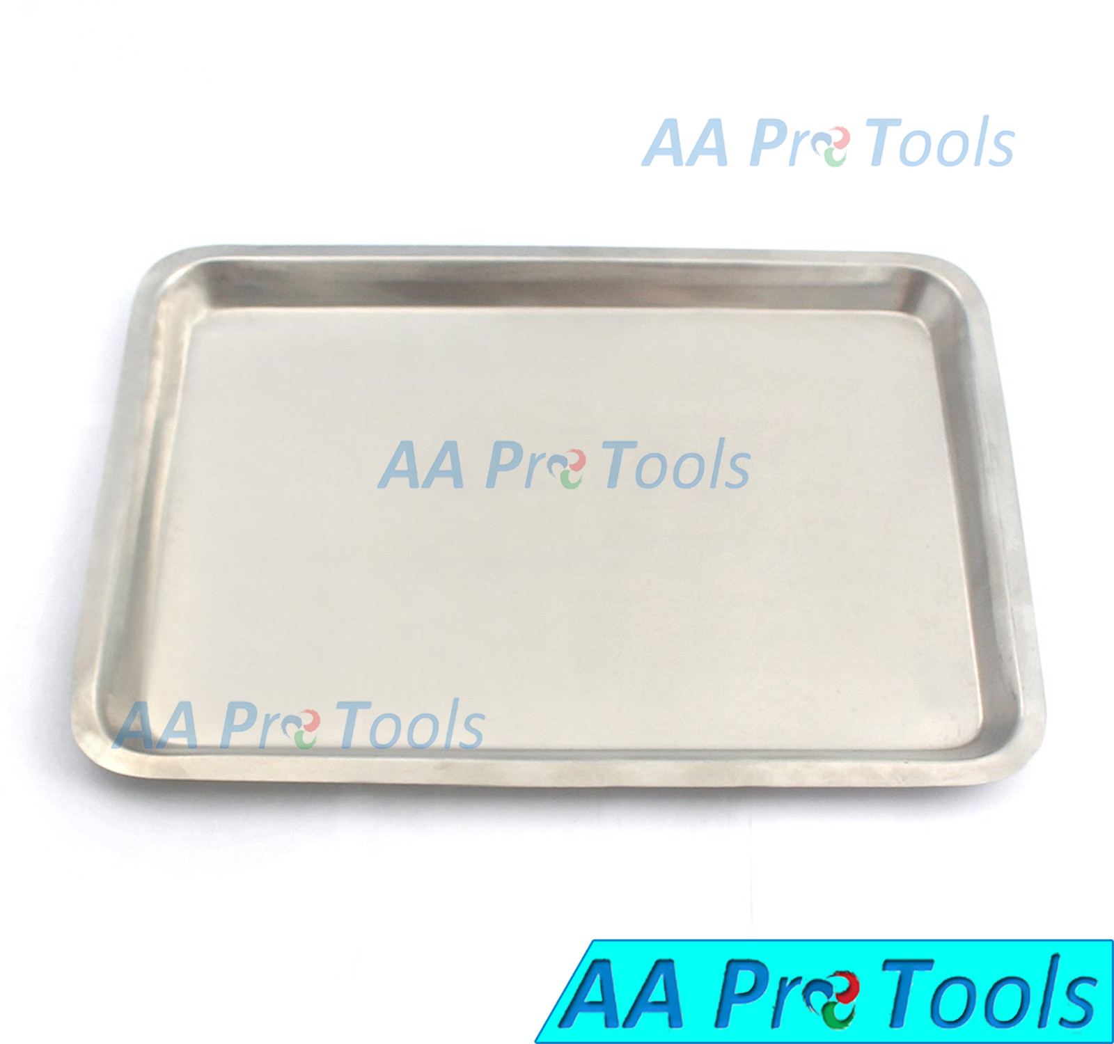 New Stainless Steel Instrument Tray Medical Dental Tattoo 13 5/8″ X 9 3/4″X 5/8″