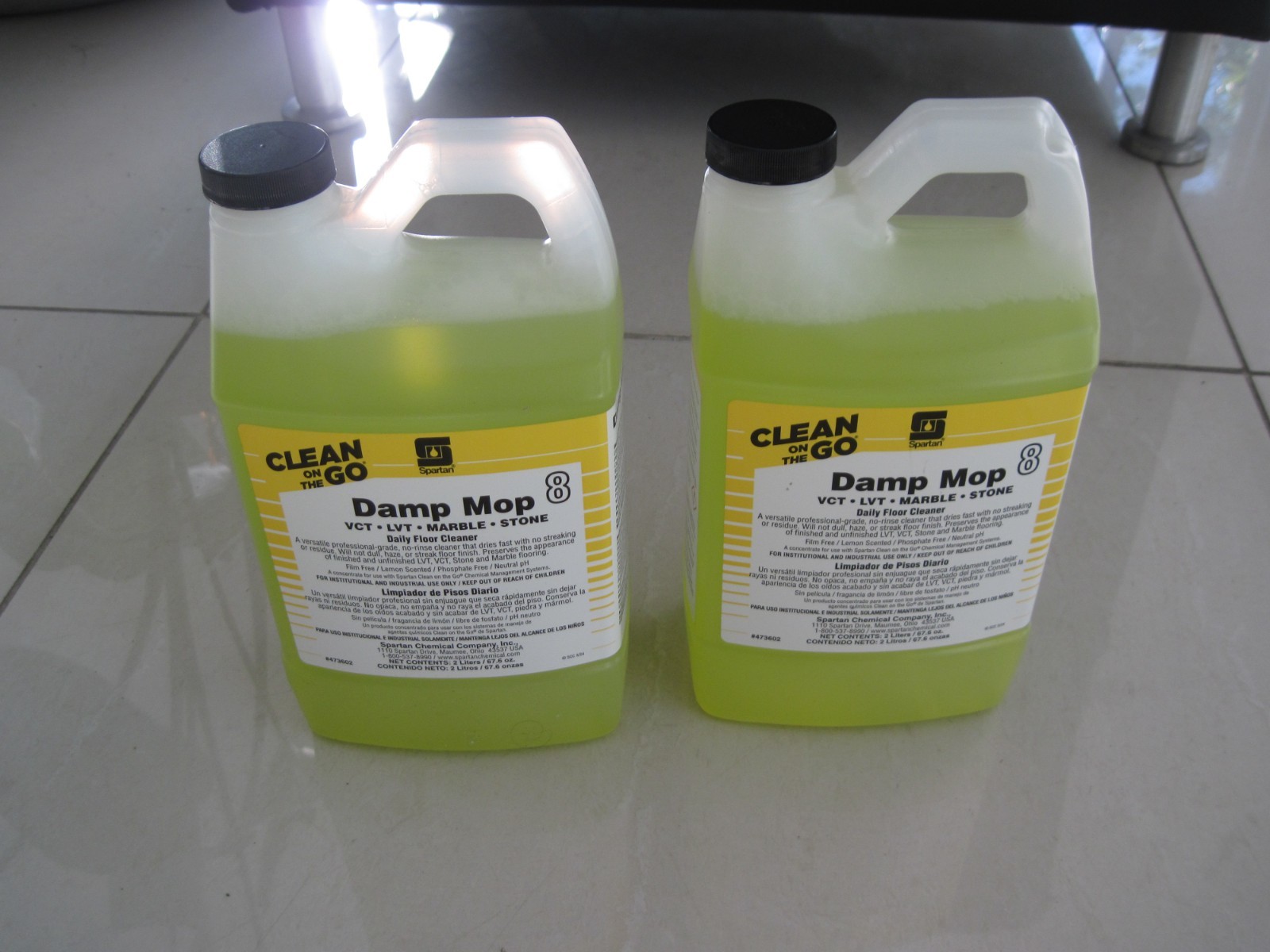 2X Spartan Clean on the Go Damp Mop 8 – 2 67 Fl Oz 453 Dt
