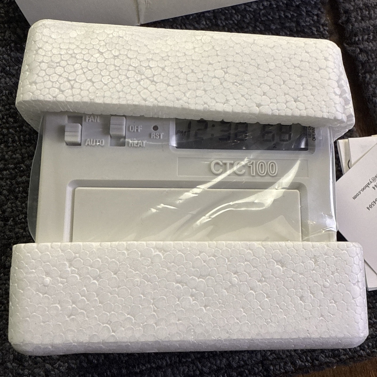 Thermostat programmable Ctc-100 NEW BOXED PROGRAMMABLE THERMOSTAT, USA Stock