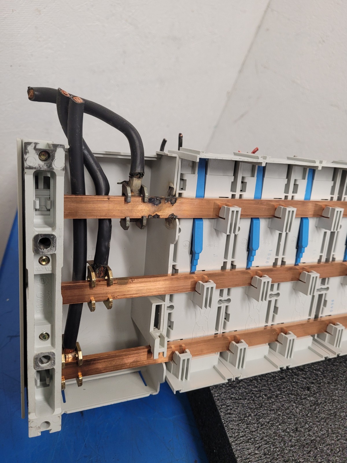 Wohner Telemecaniqe Copper Bus Bar Main Control Panel AK6-PA602 Breaker Inteface