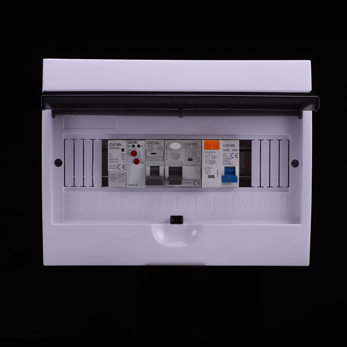 GEYA Solar DC Mini Circuit Breaker 1Pole MCB 6/10/16/25/32/40/50/63/80 /100/125A