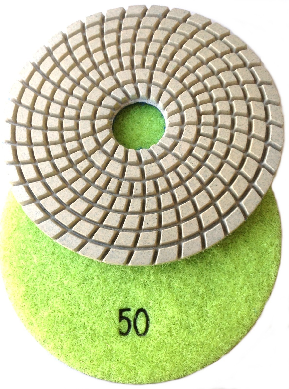 4 inch Diamond Polishing Pads Wet 50-8000 Grit Granite Marble Stone Concrete