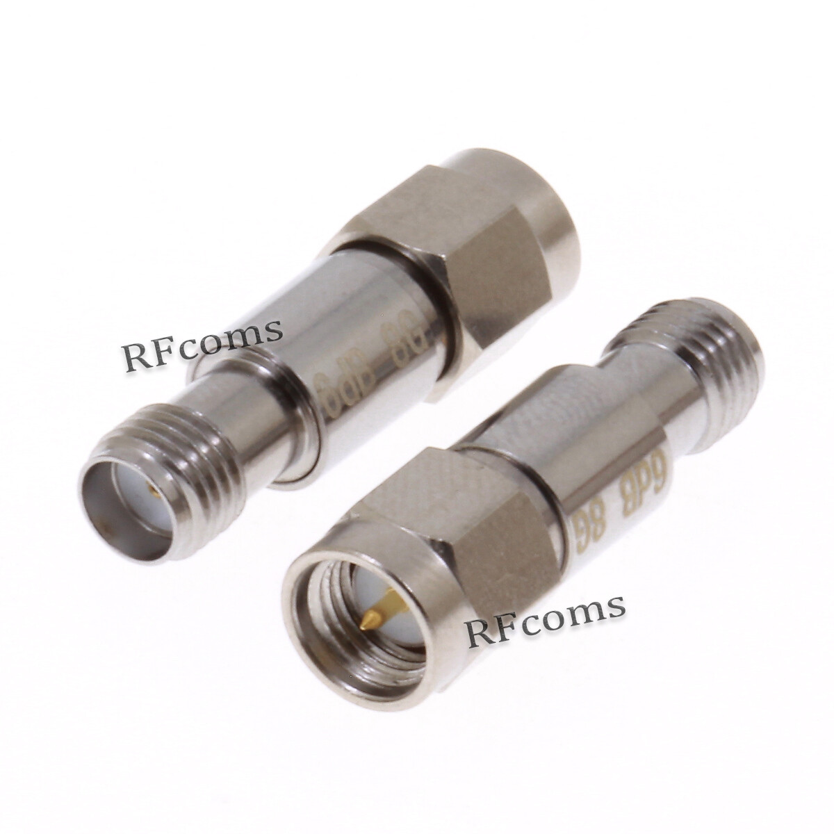 SMA Fixed Attenuator 6DB SMA Male to Female to 8GHz 2W Constant Attenuator 6 DB
