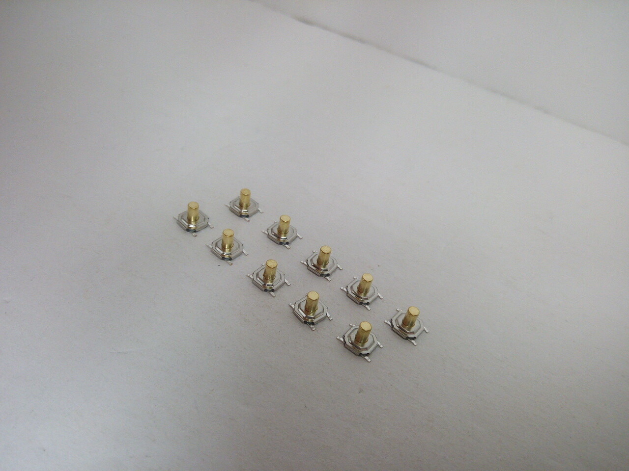 10x Pack Lot 4 x 4 x 4.3 mm Push Touch Tactile Momentary Micro Button Switch SMD