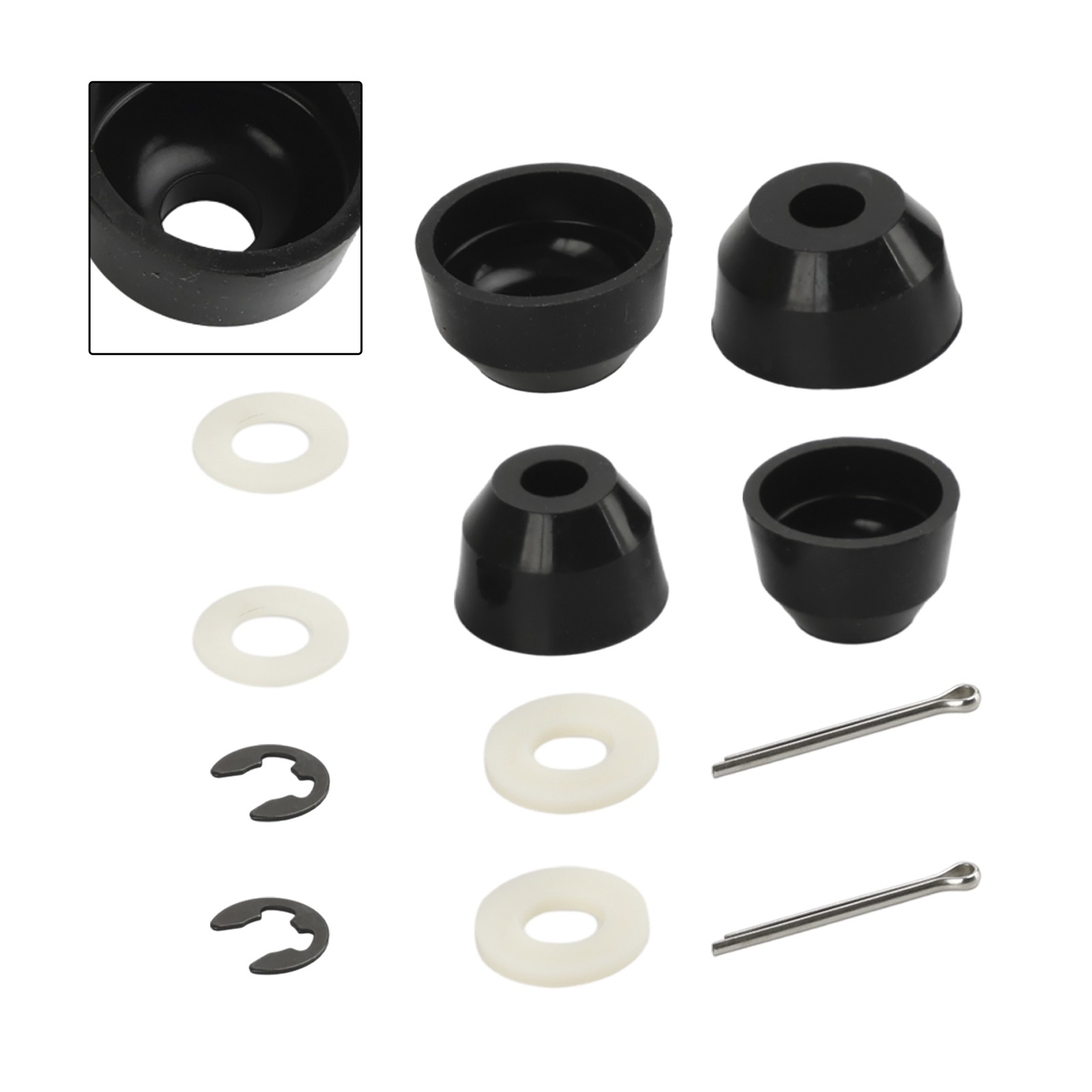 For Kubota BX1850 60 70 80 BX22 2200 GR Inner/Outer Tie Rod Poly Boots Upgrade #