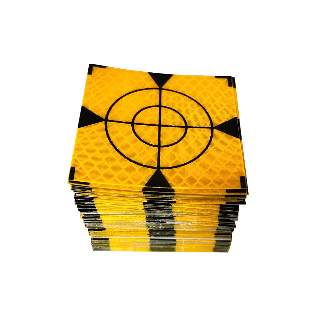 NEW 100PCS Reflector Sheet 50×50mm Sticker tape target total station 1.97×1.97in