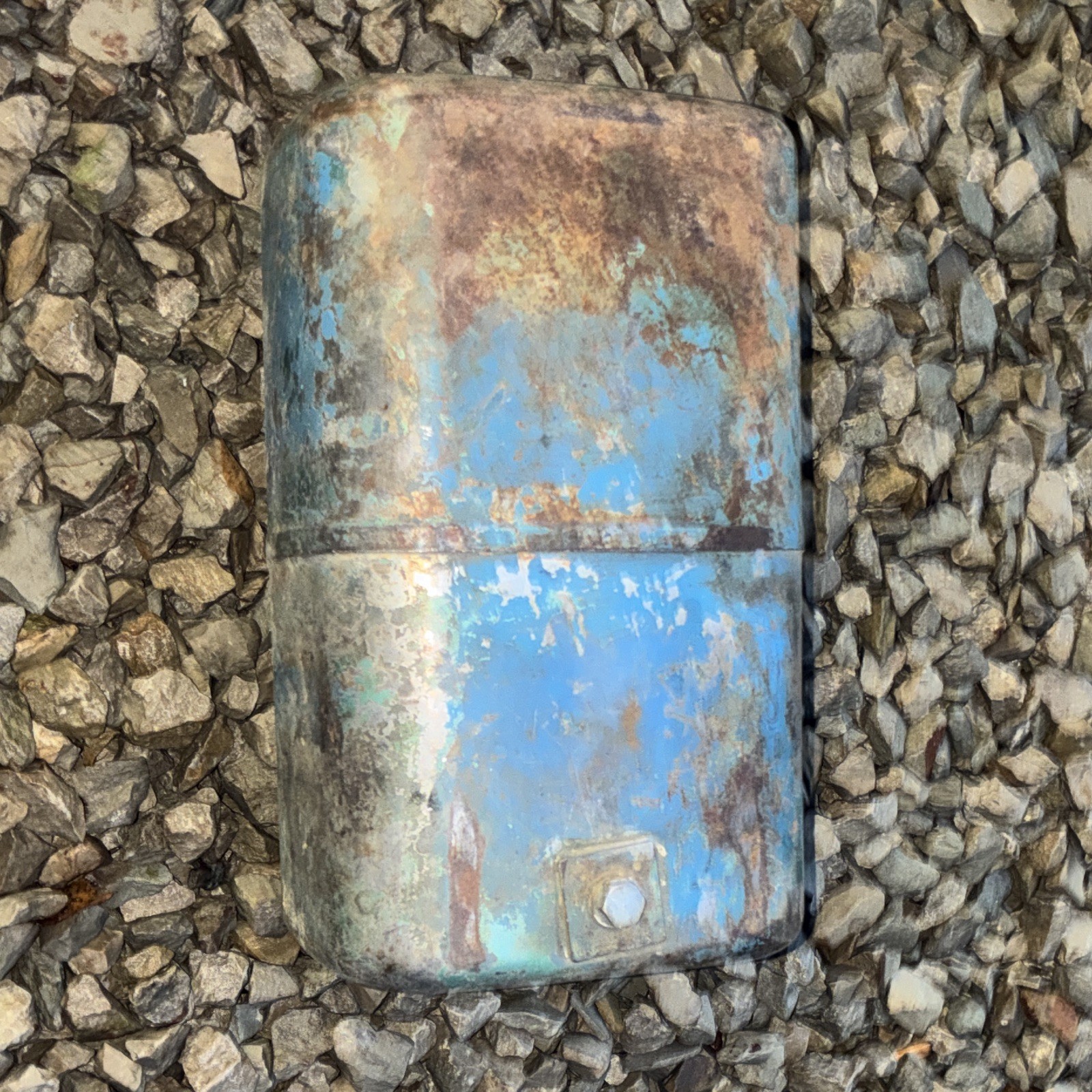 Vintage Gasoline Fuel Tank Assembly with Fuel Gauge for Tractor