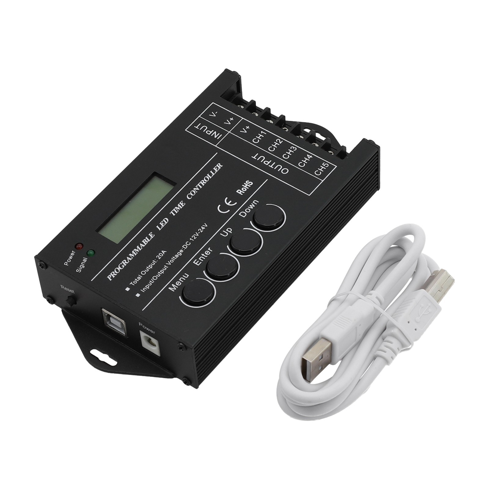 High Compatibility TC420 Programmable LED Display Controller 5 Channels