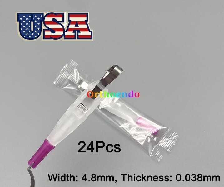 24x Dental Pro Matrix Bands Adjust Hold Matriz Matrices System Clamp with Handle