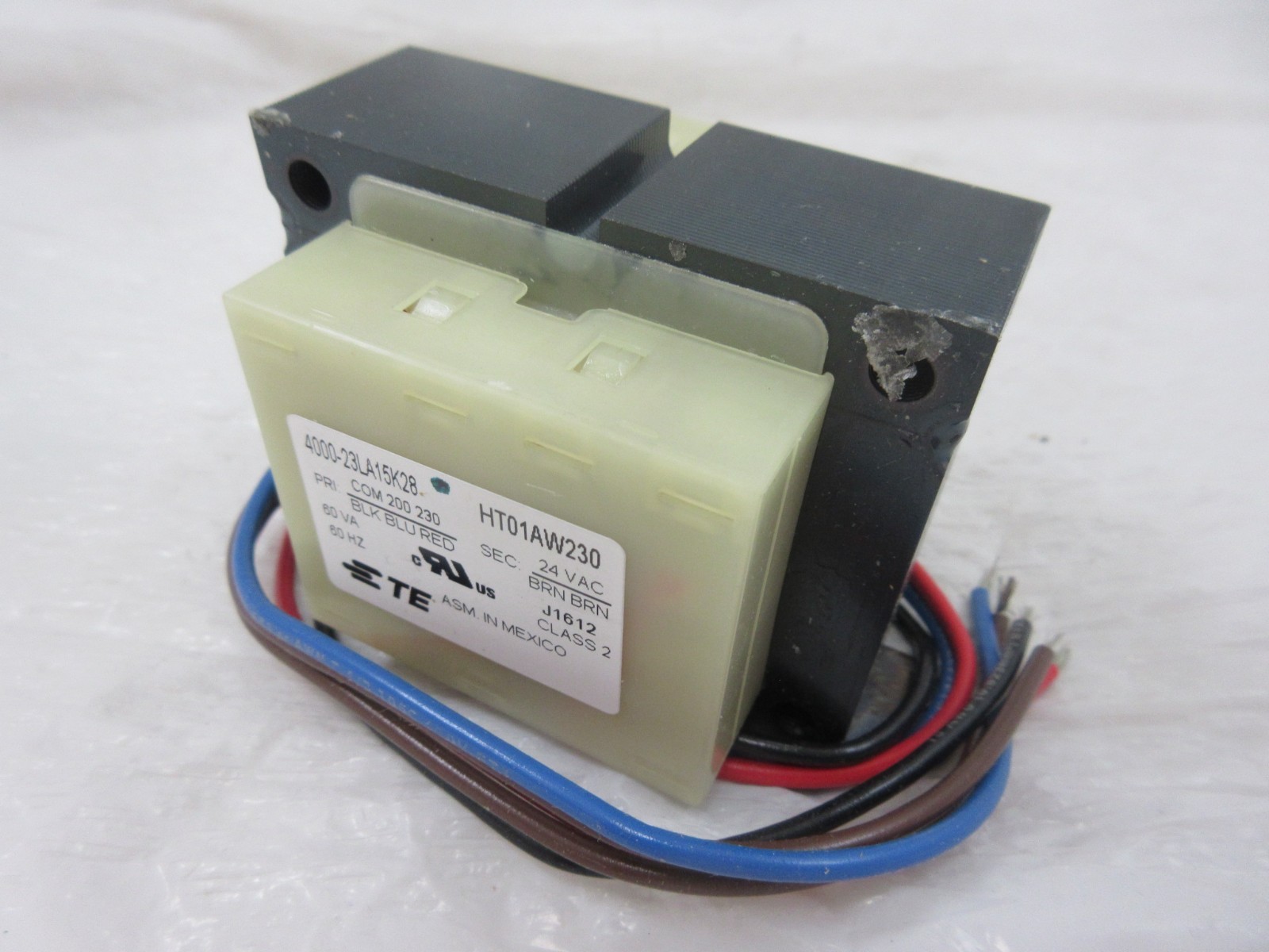 CARRIER BRYANT HT01AW230 TRANSFORMER 60VA 200/230 X 24X 4000-23LA15K28