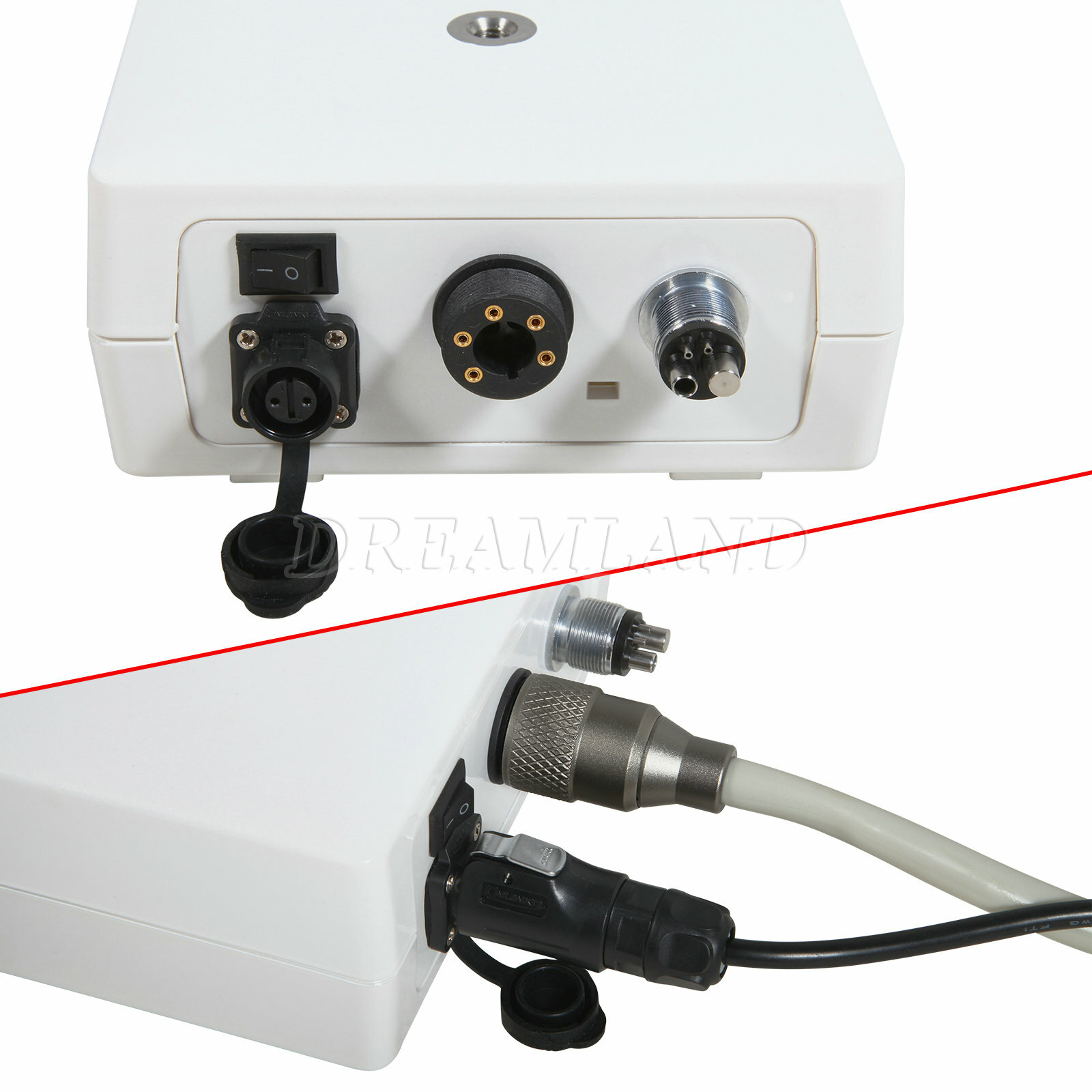 USA Dental NSK Style Brushless LED Electric Micro Motor /1:5 Increase Handpiece
