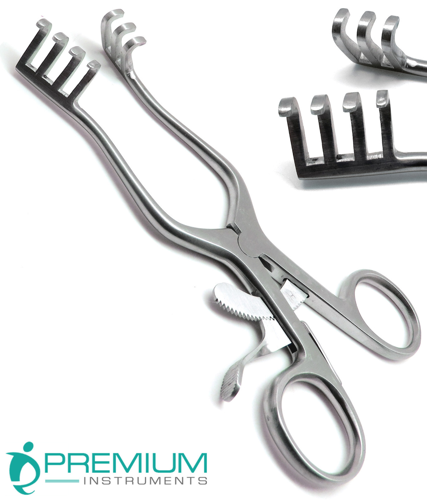 4 Pcs Weitlaner Retractors 4.5″, 5.5″, 6.5″, 7″ Blunt 3×4 Prongs Surgical Tools