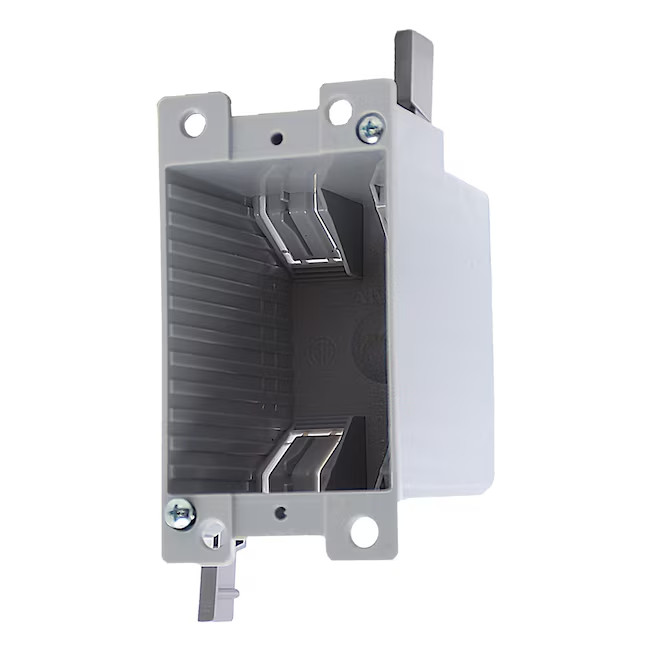 CANTEX 1 -Gang PVC Old work Switch/Outlet Electrical Box