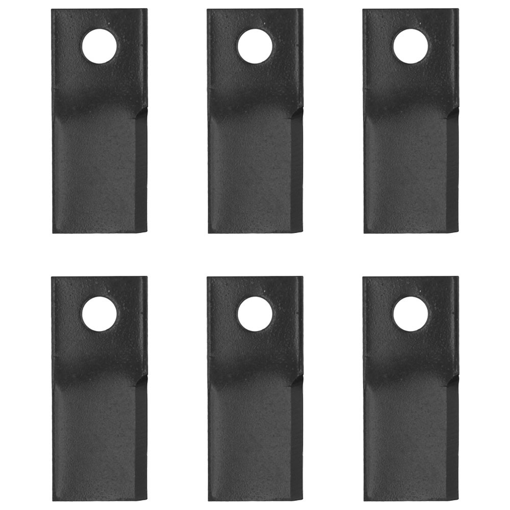 Pack of (6) New Left Hand Disc Mower Blades fits Various Applications & Models
