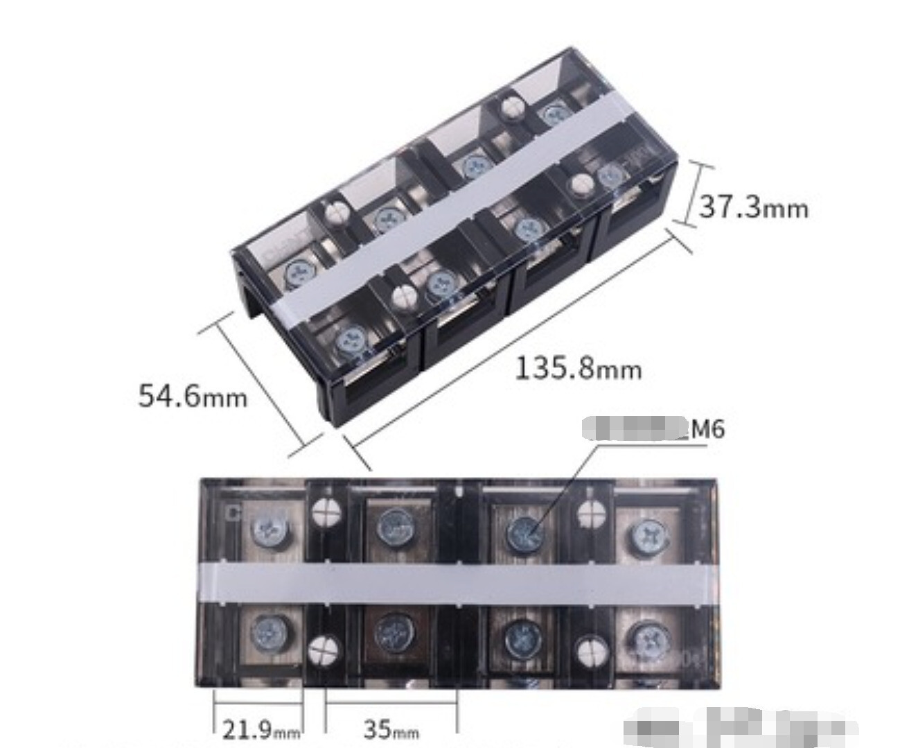 1 PCS NEW CHINT TC series connecting terminal TC-1004 100A Free Shipping