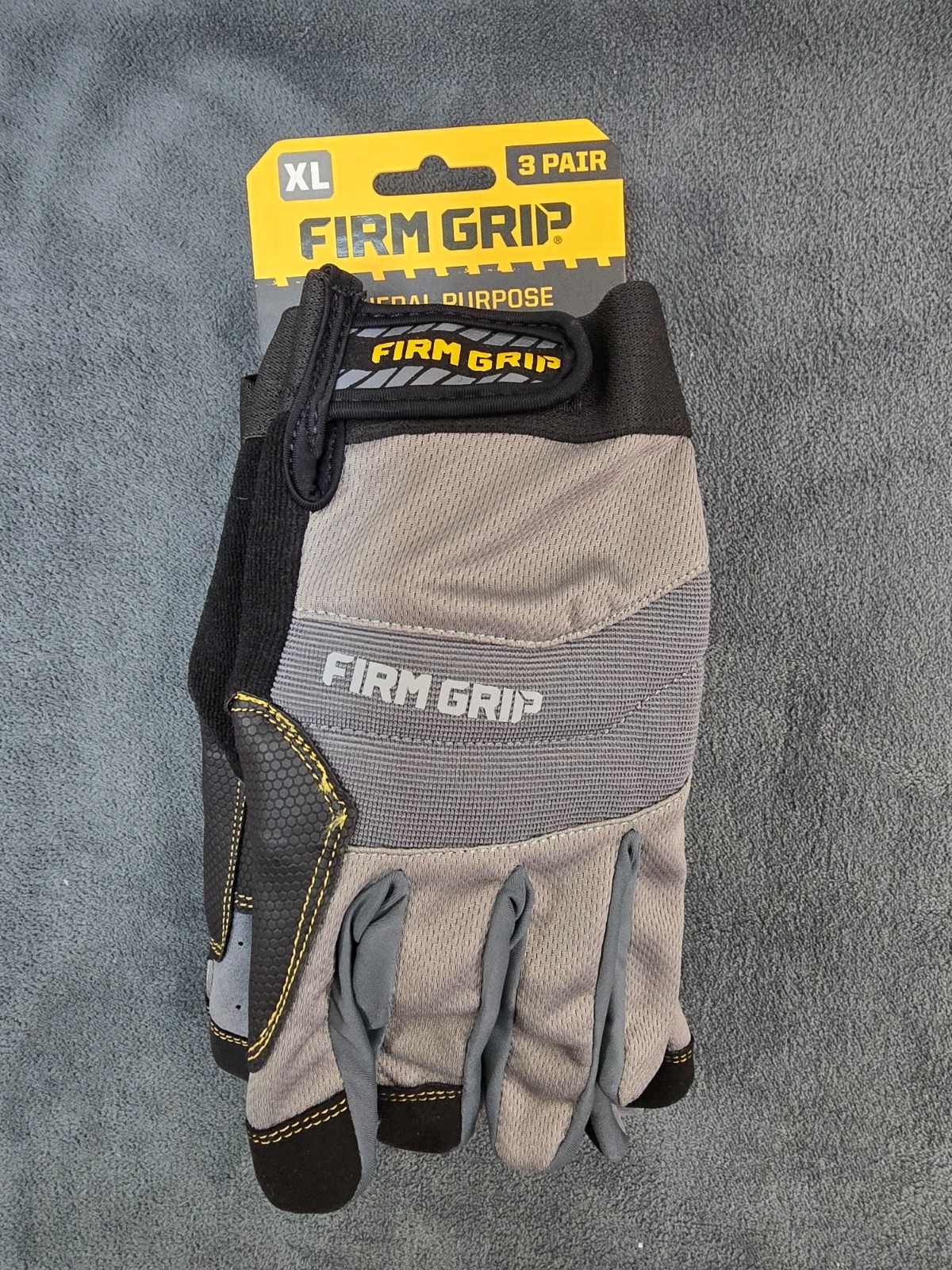 Firm Grip Extra-Large General-Purpose Work Gloves (3-Pack)
