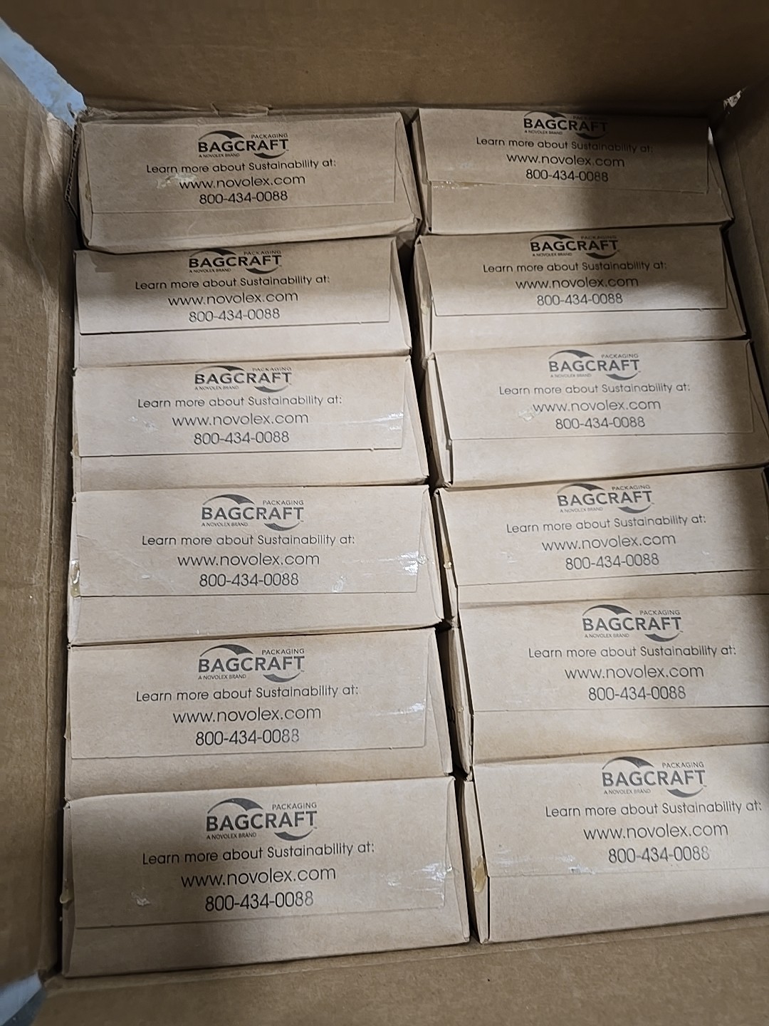 EcoCraft Inter-folded Unbleached Brown Deli Paper 016015 15”x 10.75” 500ct *BULK