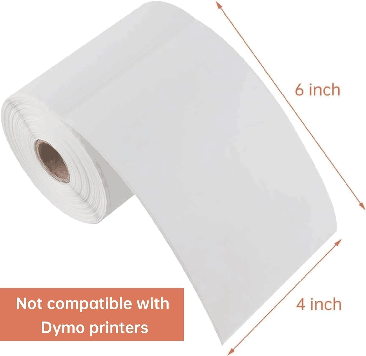 1000 Count 4″x 6″ Perforated Shipping Labels – Strong Adhesive for Reliable Use