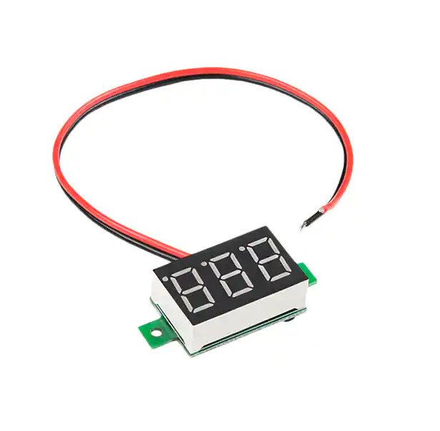 Mini 0.28” 3 digits DC 0-100v Digital blue LED Display Panel Voltage Meter