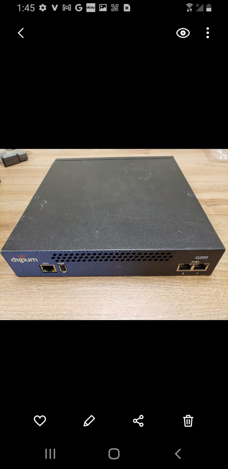 Digium G200 VoIP Dual T1/E1 Gateway – 2G200F-A6