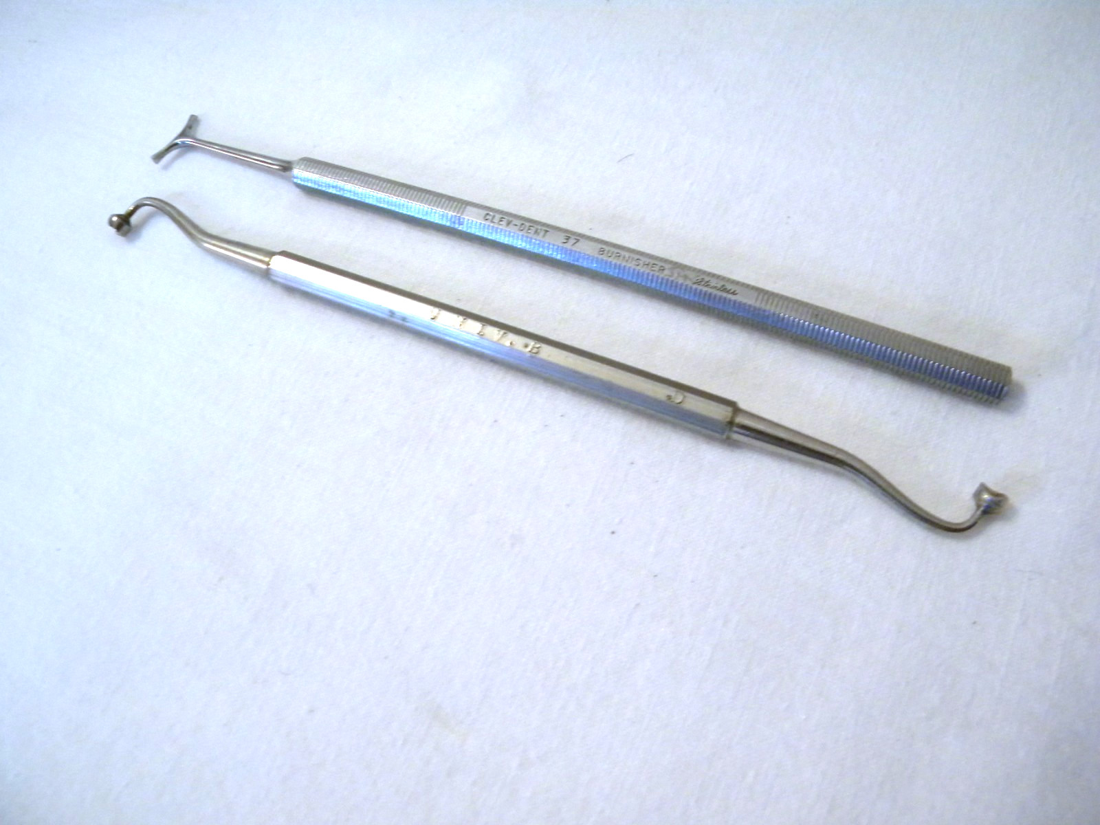 Universal, CLEV-DENT 37 Dental Instruments Lot of 2 Tools Single, Double End SS